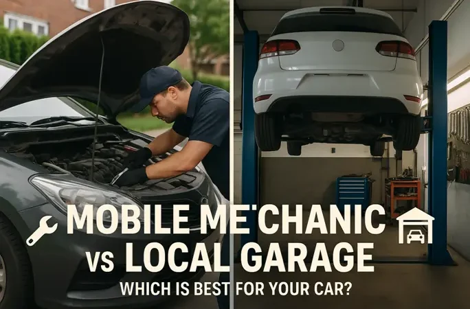 Mobile mechanic or local garage?
