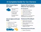 Engine Oil Leak Repair: A Complete Guide for Car Owners