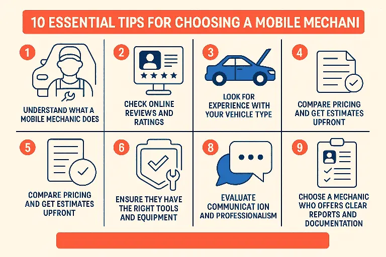 10 Essential Tips to Find the Best Mobile Mechanic Near You for Reliable Auto Repair