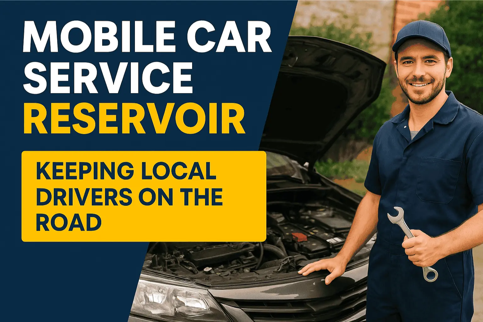 Mobile Car Service Reservoir provides expert on-site car repairs and servicing across Reservoir, Melbourne. A skilled mobile mechanic offers convenient roadside assistance, logbook servicing, battery replacement, brake repairs, and engine diagnostics directly at your home, office, or roadside. Designed for local drivers, this mobile mechanic service saves time, eliminates towing fees, and ensures reliable, workshop-quality car care with convenience and peace of mind.