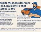 Reliable Mobile Mechanic in Doreen – Fast, Affordable Car Repairs at Your Doorstep