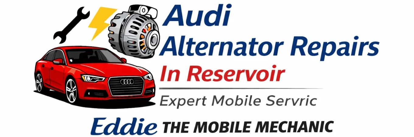 Audi Starter Motor Repair in Reservoir by Eddie the Mobile Mechanic offering expert mobile Audi electrical and alternator services