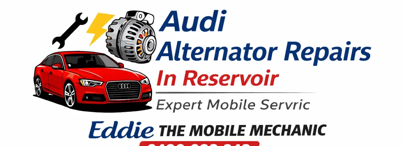 Audi Starter Motor Repair in Reservoir by Eddie the Mobile Mechanic offering expert mobile Audi electrical and alternator services
