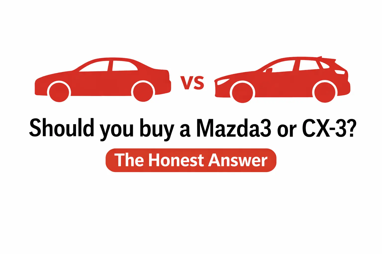 Mazda3 vs CX-3